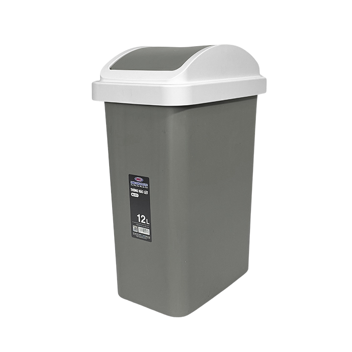 Thùng rác lật 12L