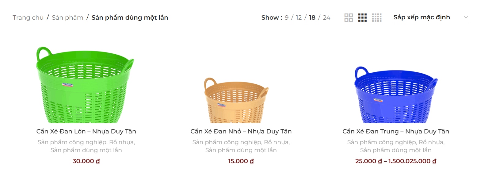 Đồ dùng một lần